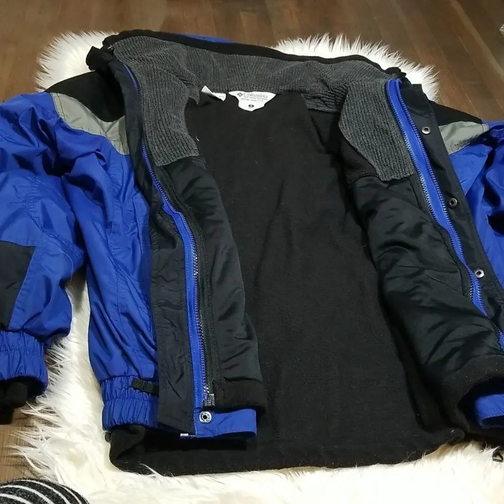 Vintage Columbia Bugaboo Men's Ski Jacket Small Colorblock 3-in-1 Interchange